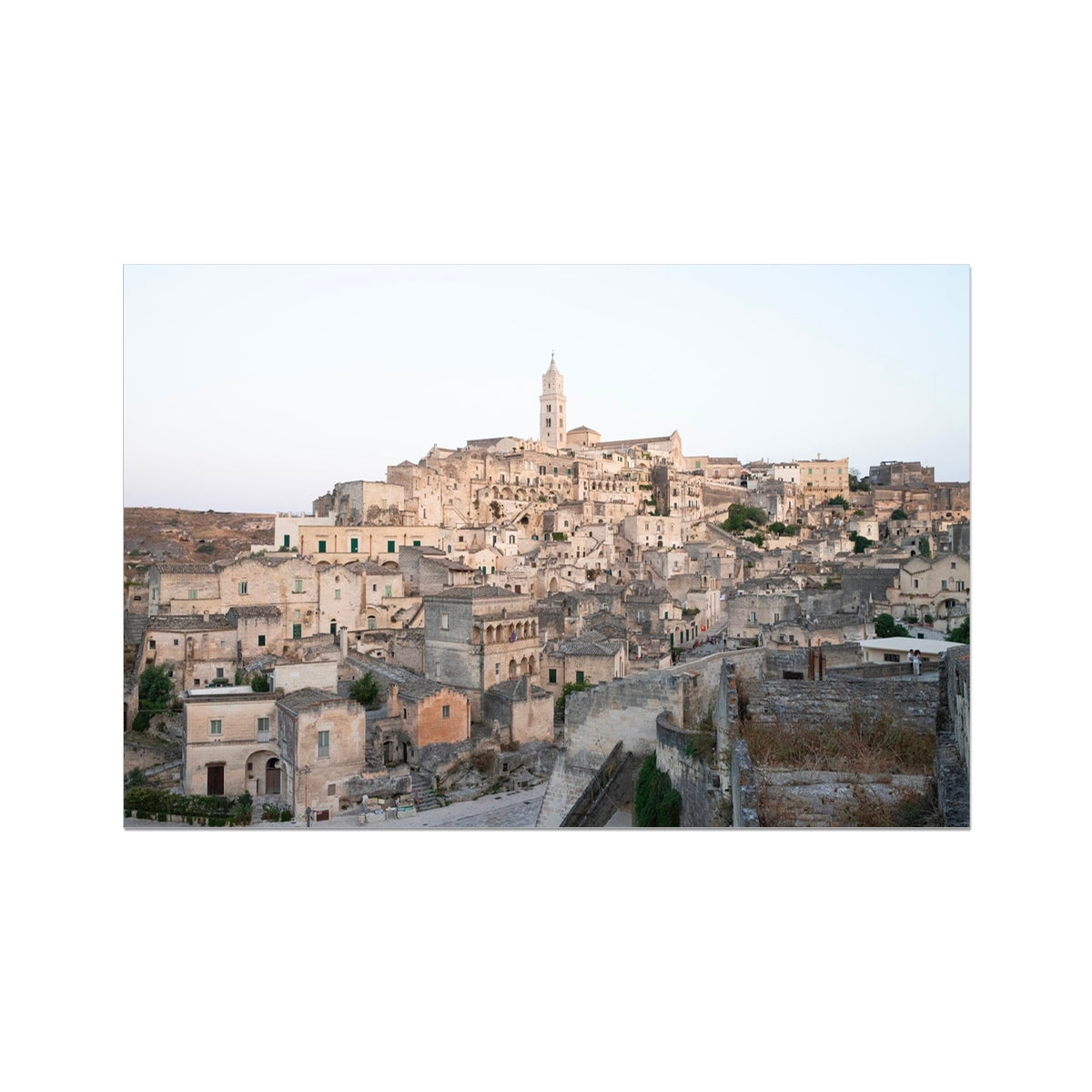 Sassi di Matera, Overview - Fine Art photography print on Hahnemühle Photo Rag paper