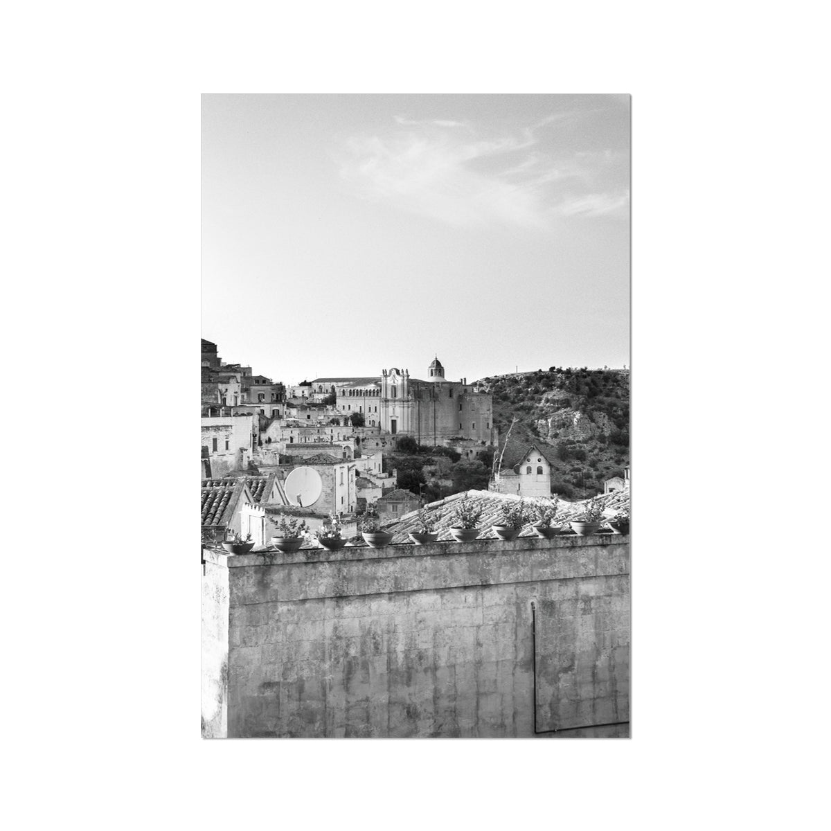 Matera View n. 21 - Fine Art photography print on Hahnemühle Photo Rag paper