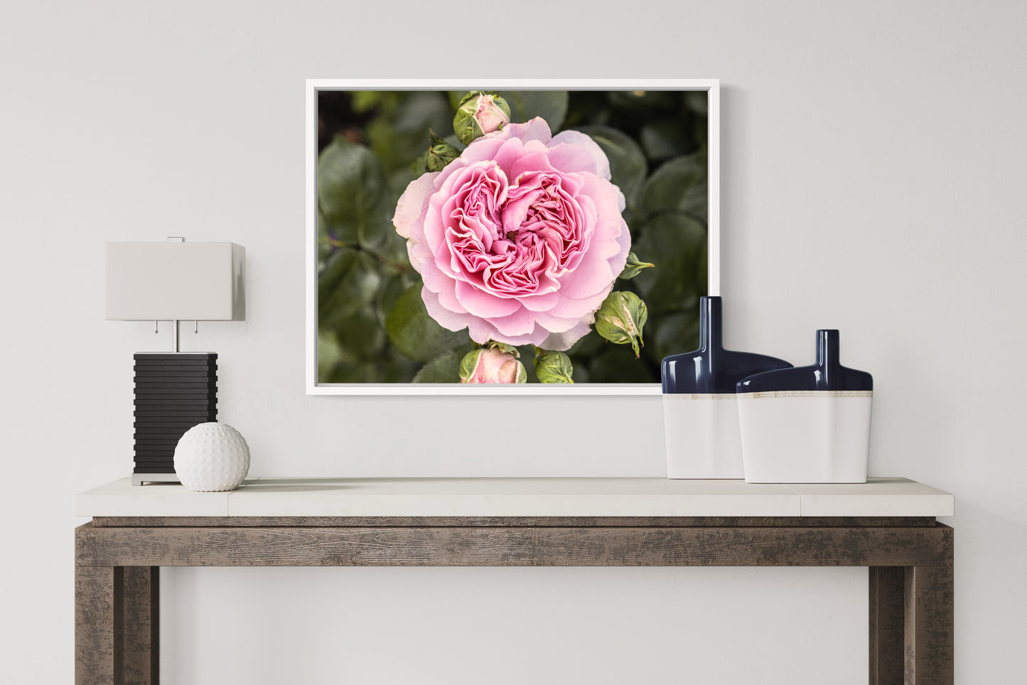 Pink Rose - Giclée Print on Hahnemühle German Etching paper