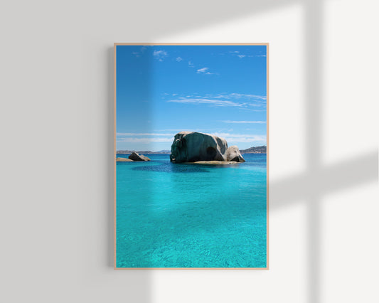 Sea of Sardinia, La Maddalena - Fine Art photographic print on Hahnemühle German Etching paper