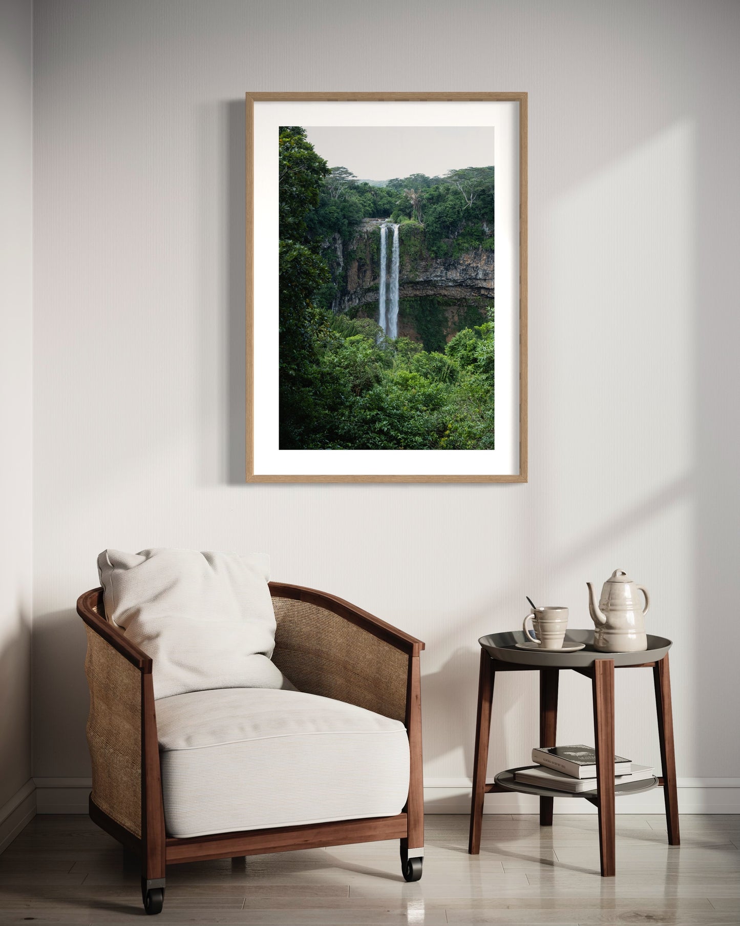 Chamarel Waterfall, Mauritius - Giclée Print on Hahnemühle German Etching paper