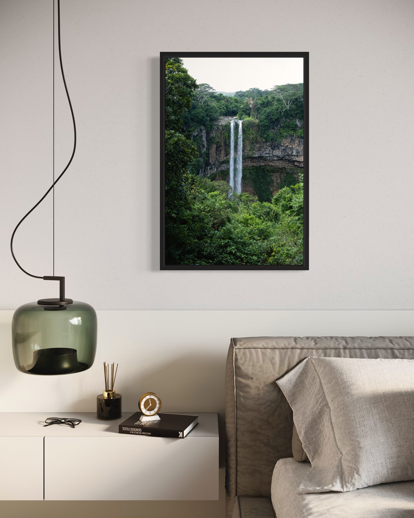 Chamarel Waterfall, Mauritius - Giclée Print on Hahnemühle German Etching paper
