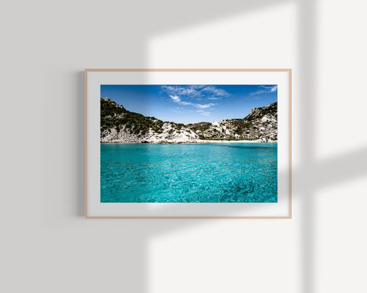 La Maddalena View n.13, Sardinia - Fine Art Giclée print on Hahnemühle German Etching paper