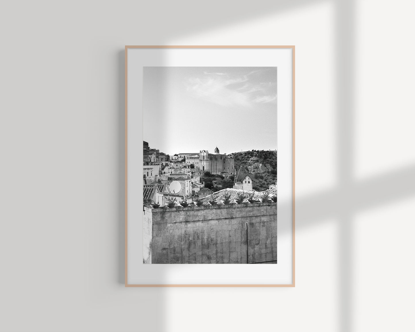 Matera View n. 21 - Fine Art photography print on Hahnemühle Photo Rag paper