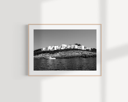 Houses of Portinatx, Ibiza - Fine Art print on Hahnemühle German Etching paper