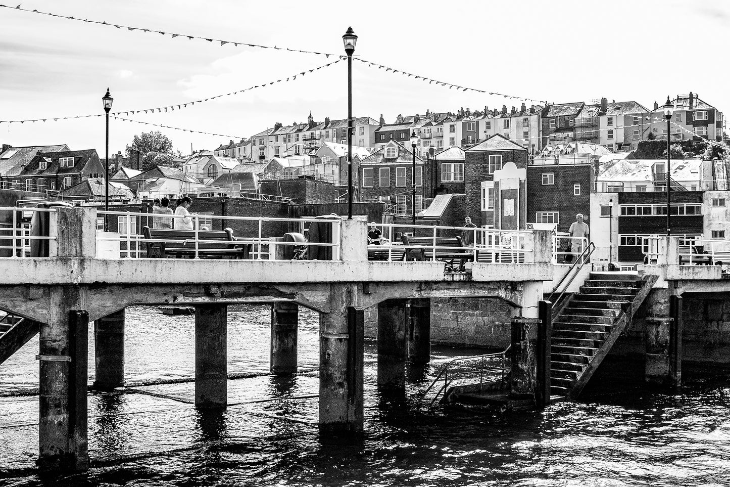 Cornish Port, St. Mawes, UK - Fine art photography Giclée print on Hahnemühle German Etching paper