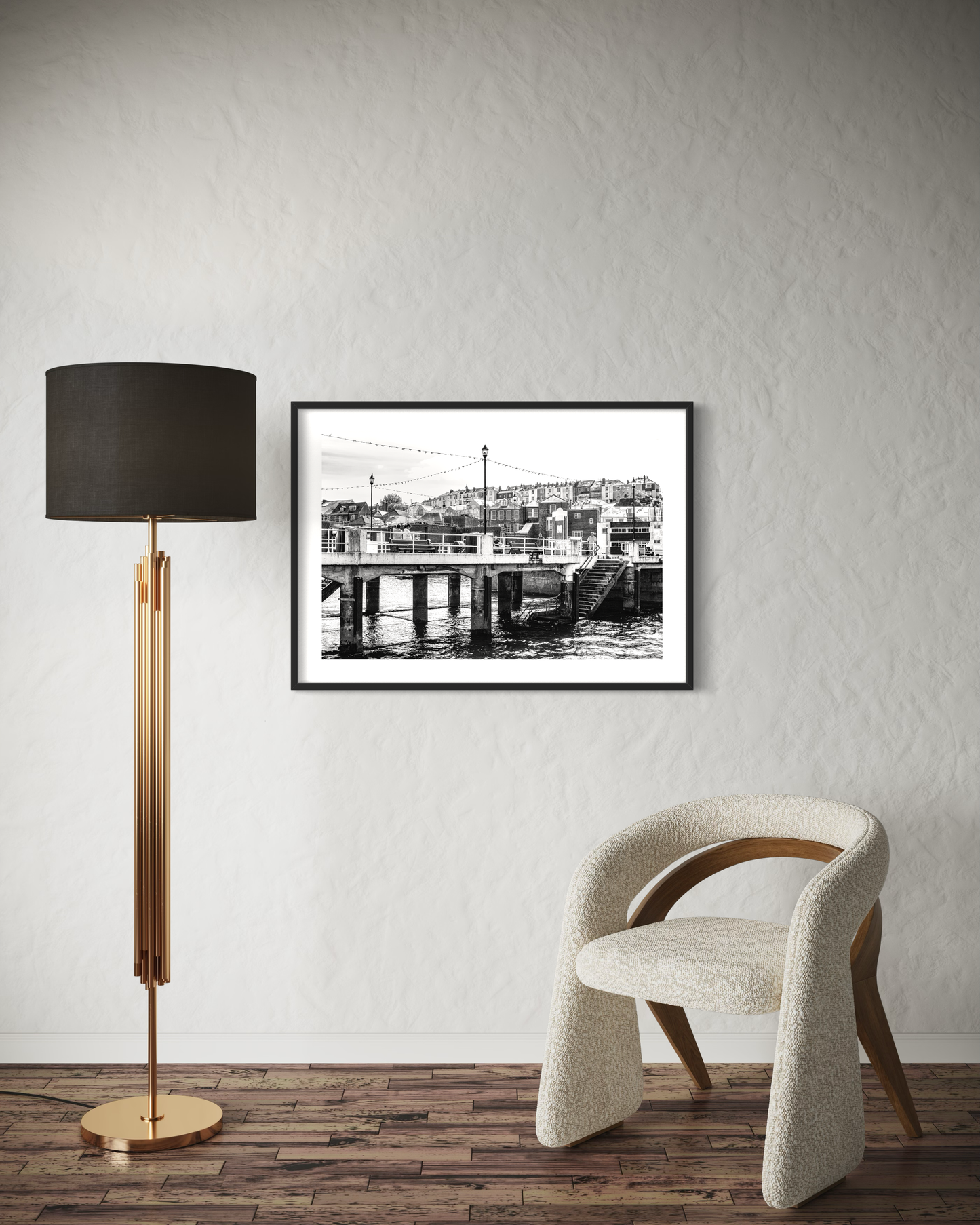 Cornish Port, St. Mawes, UK - Fine art photography Giclée print on Hahnemühle German Etching paper