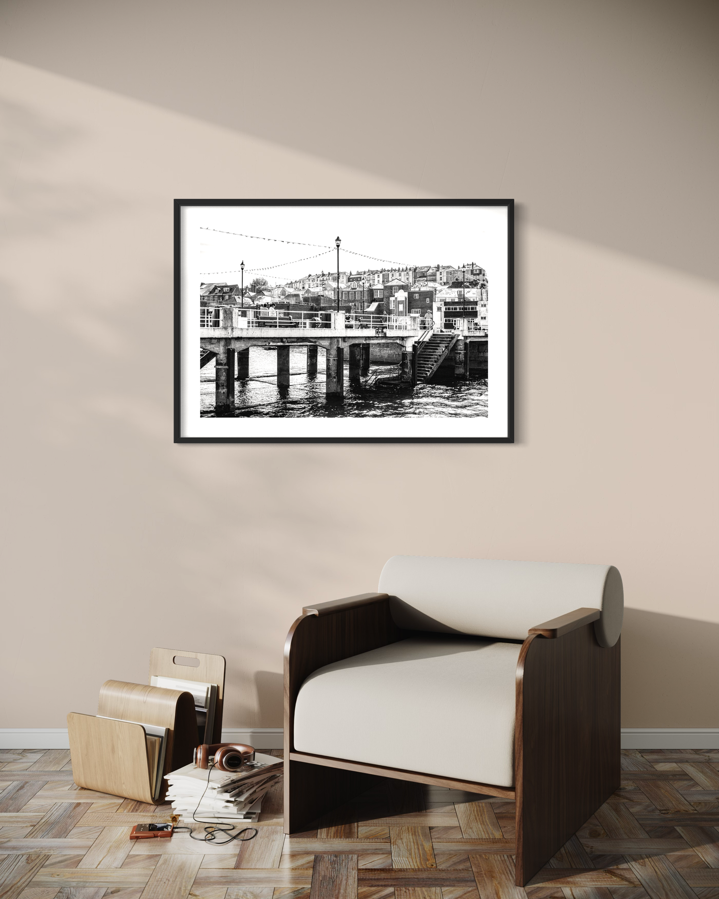 Cornish Port, St. Mawes, UK - Fine art photography Giclée print on Hahnemühle German Etching paper