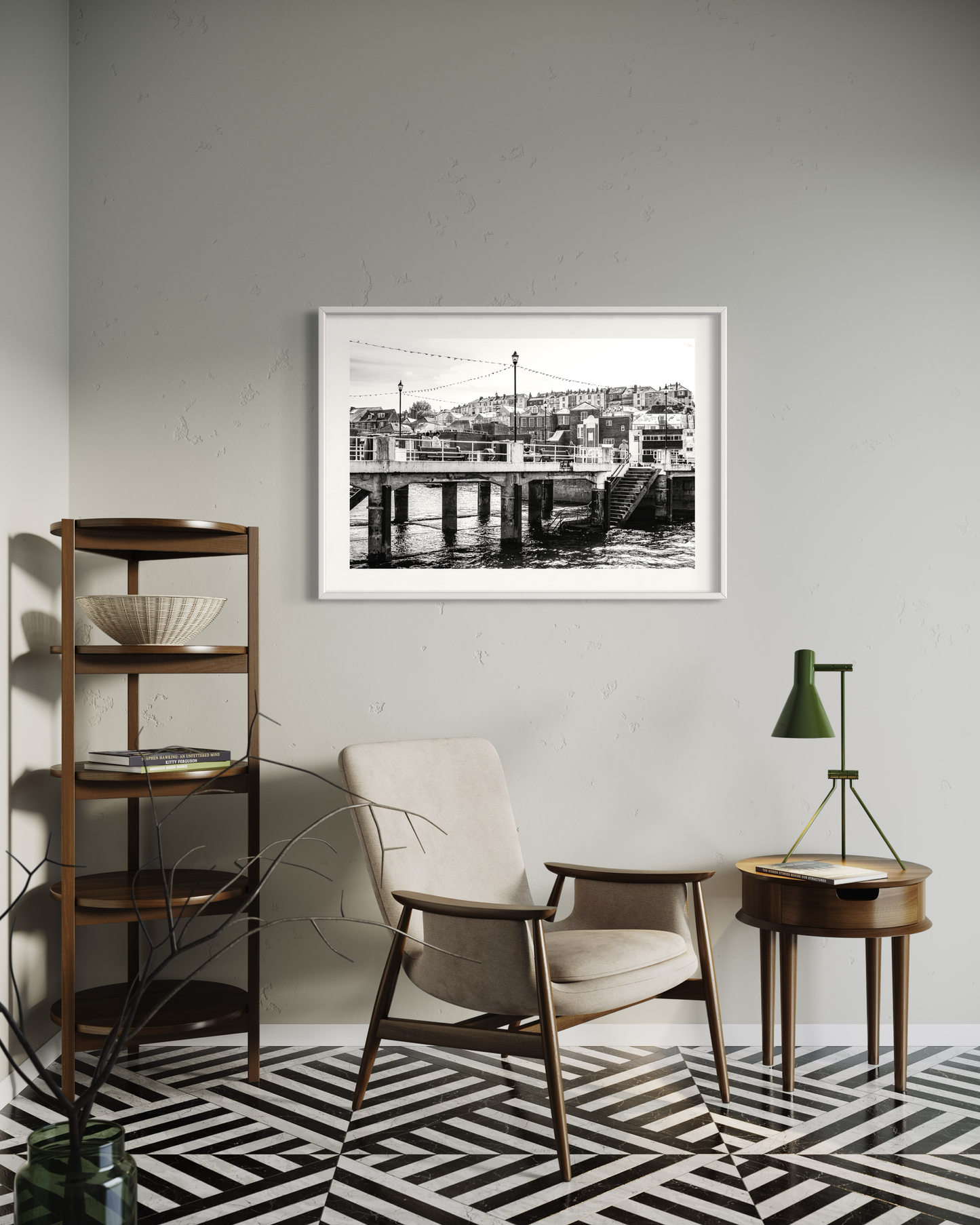 Cornish Port, St. Mawes, UK - Fine art photography Giclée print on Hahnemühle German Etching paper