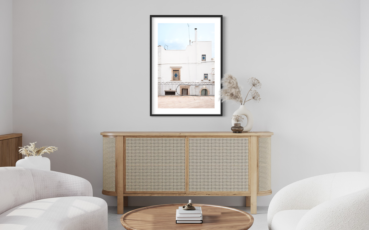 Ceglie Messapica old town Framed & Mounted Print