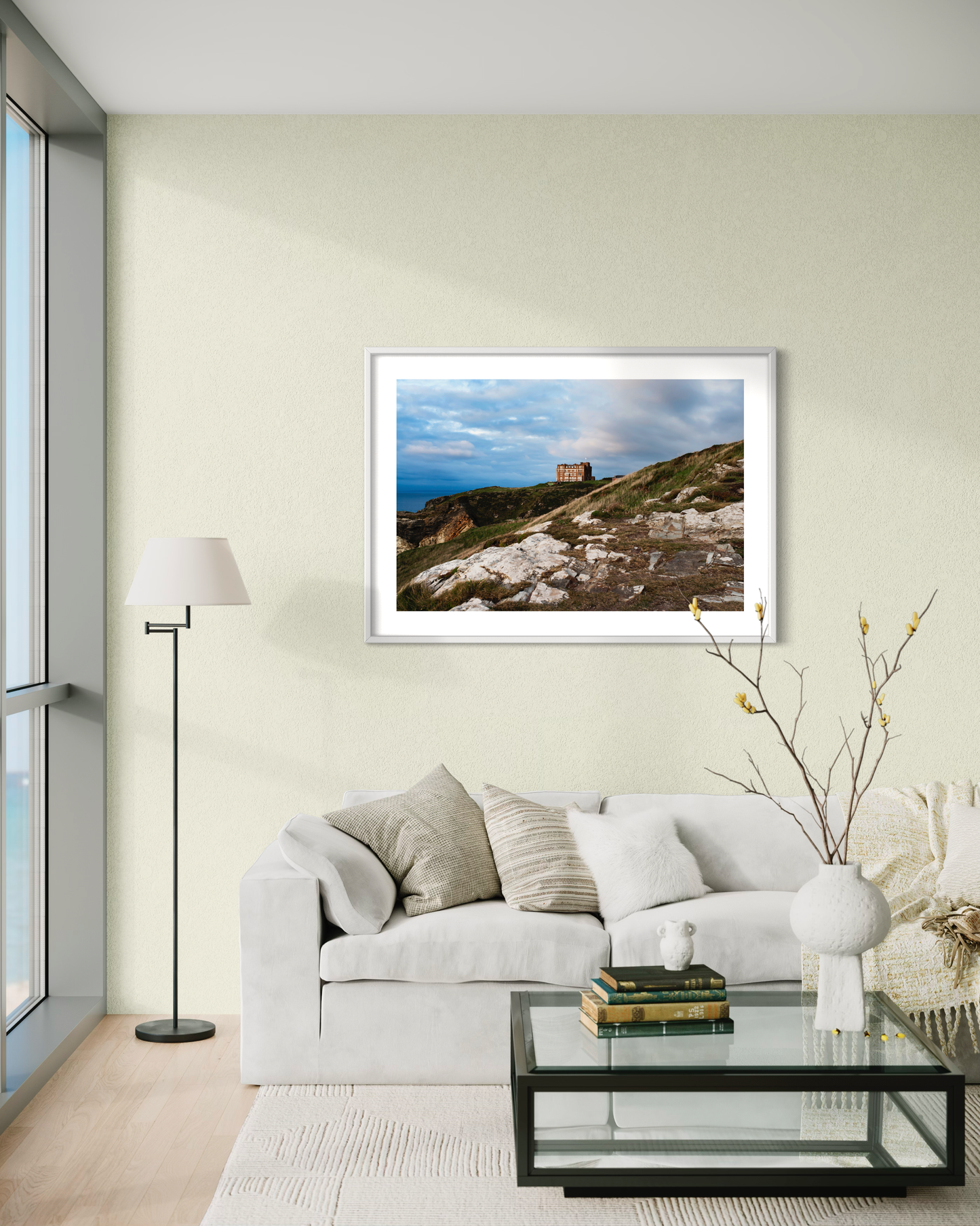 Tintagel, Cornwall,  Framed & Mounted Print