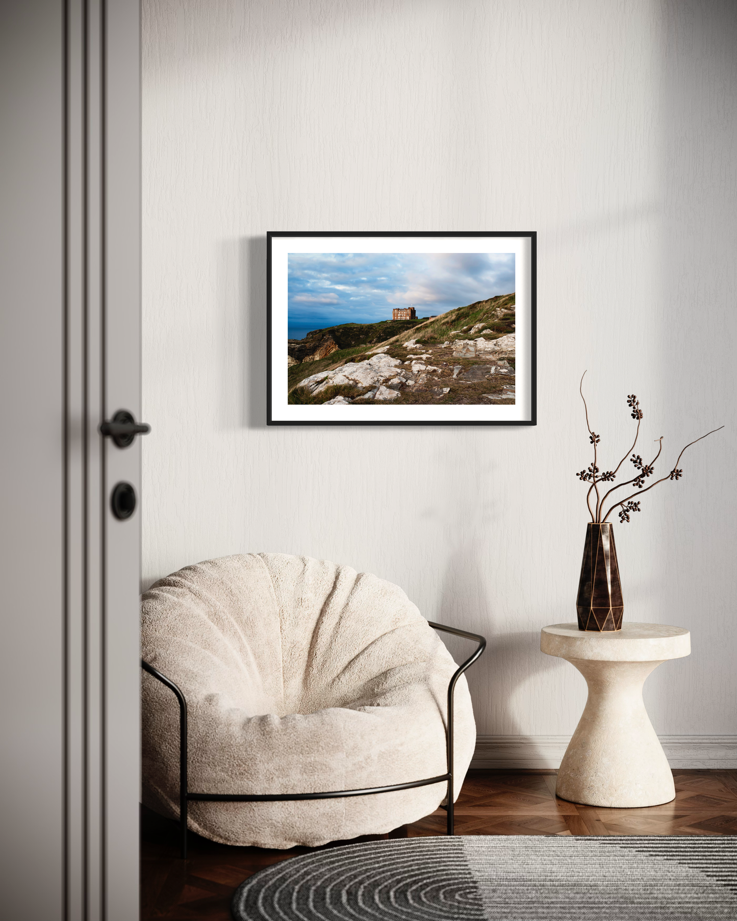 Tintagel, Cornwall,  Framed & Mounted Print