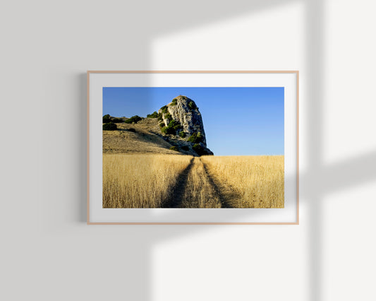 Rugged Peak, Timpa Petrolla, Basilicata - Giclée Print on Hahnemühle Photo Rag paper