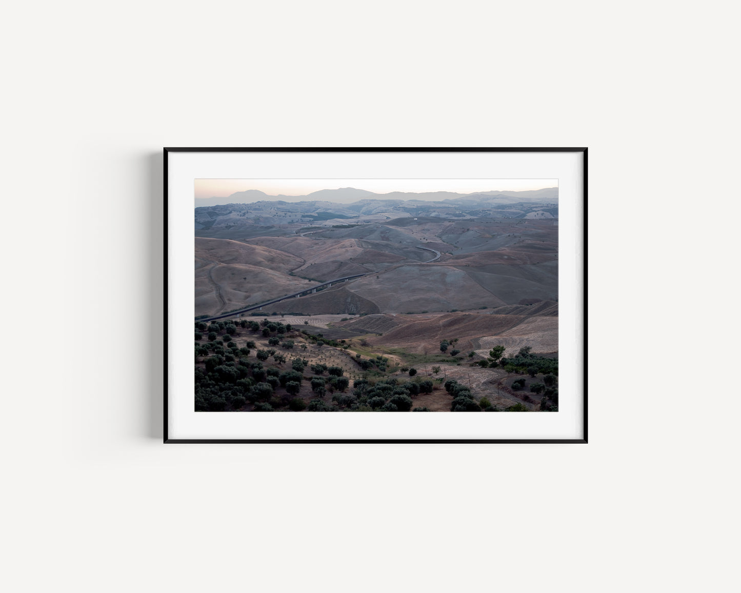 Valley of Tursi, Basilicata - Fine Art photography print on Hahnemühle German Etching paper