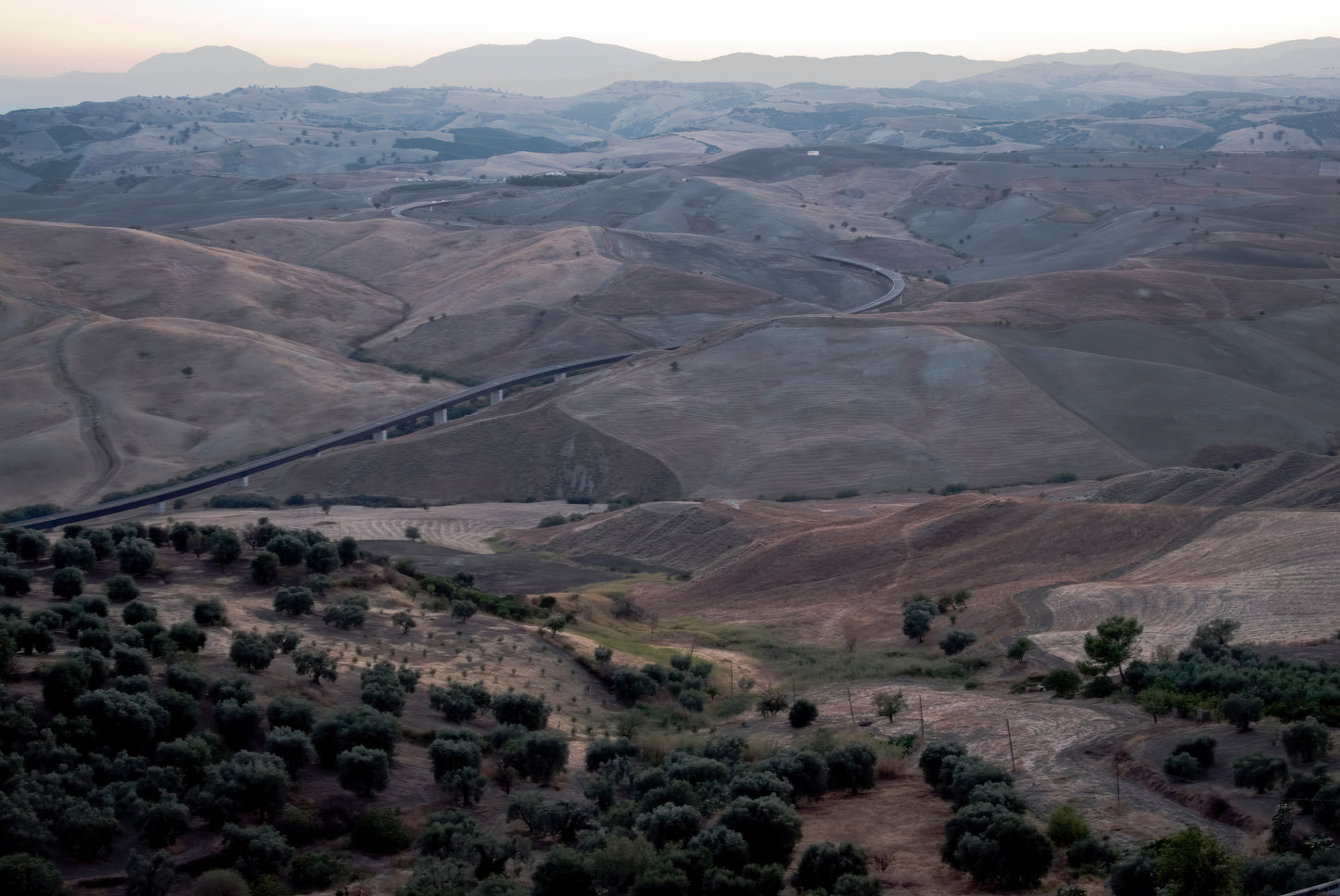 Valley of Tursi, Basilicata - Fine Art photography print on Hahnemühle German Etching paper