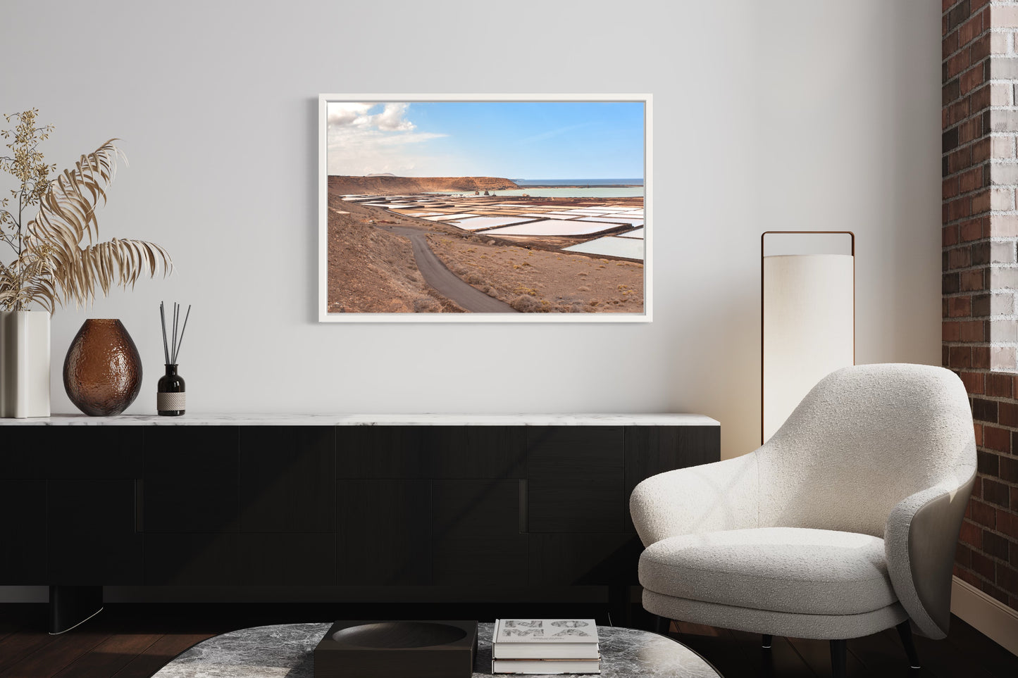 View over Las Salinas, Lanzarote  - Fine Art Photography Print on Hahnemühle German Etching paper