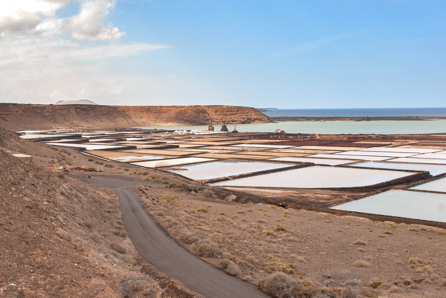 View over Las Salinas, Lanzarote Giclée Print