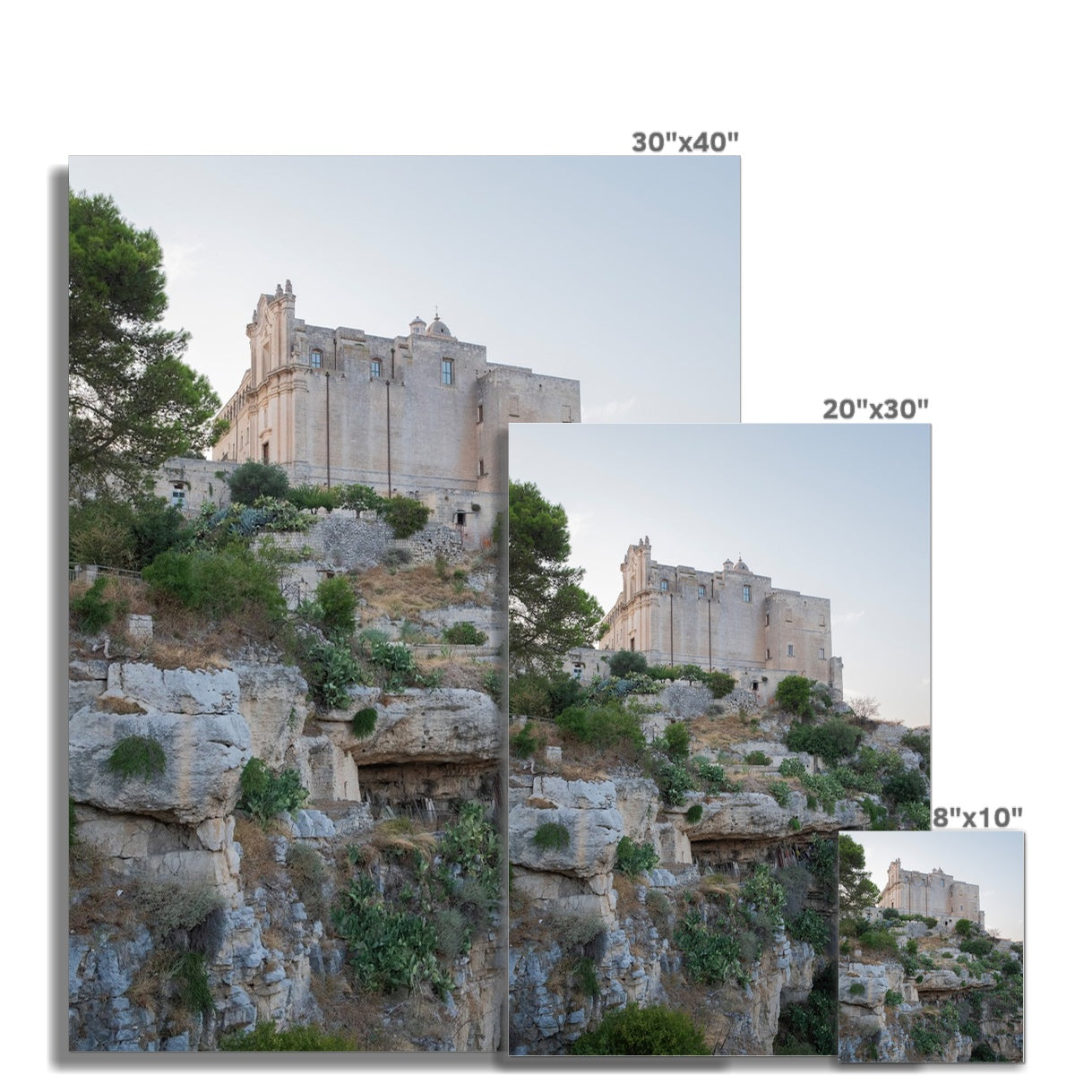 Madonna delle Grazie Church, Matera - Fine Art photography print on Hahnemühle Photo Rag paper