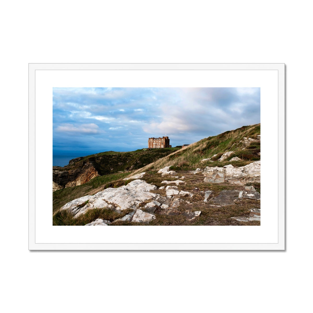 Tintagel, Cornwall,  Framed & Mounted Print