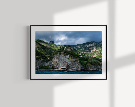 Before the storm, Amalfi Coast Fine Art Giclée print on Hahnemühle Photo Rag paper