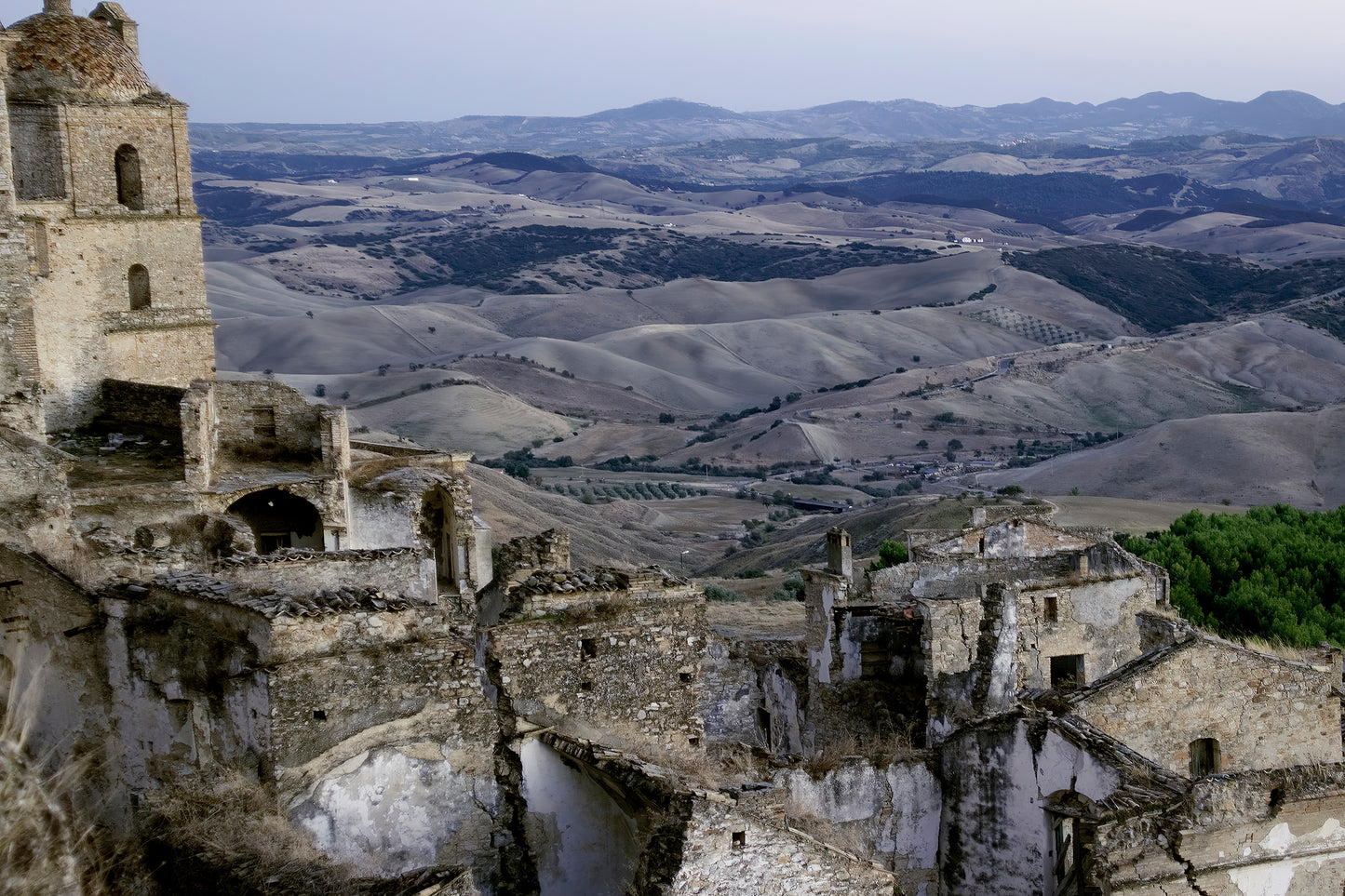 Craco, Ghost town, Basilicata Giclée Print on Hahnemühle Photo Rag paper