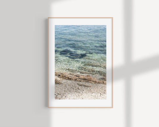 Crystal clear waters, Cornwall - Giclée print on Hahnemühle Photo Rag paper