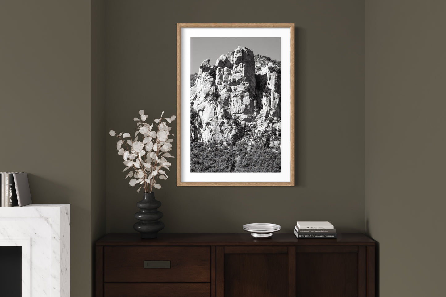 Dolomite Lucane, Framed Giclée print